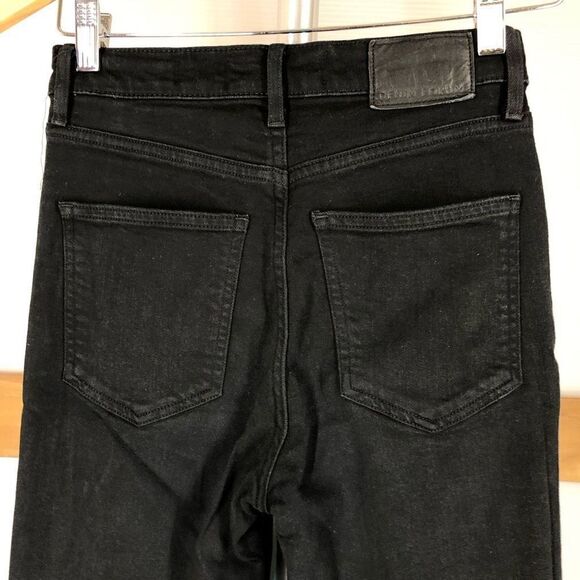 DENIM‎ FORUM The Lola High Rise Black Skinny Jean Size Sz 25 - Picture 8 of 8